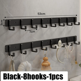 Black-8hooks-1pcs (Light Grey)