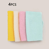 4pcs bath towel (SKY BLUE)