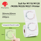 Round A 30x30mm (grey)