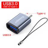 Type C to USB Female (Orange)