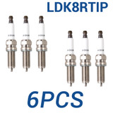 6 pieces with box (Blue)