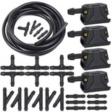 4Pcs With Regulator (PURPLE)