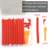 19PCS-Red (Red)