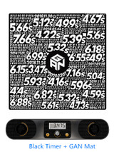 Black timer and mat (PURPLE)