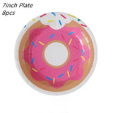 8pcs 7inch plate (Deep Sapphire)