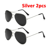 Silver 2pcs (Brown)