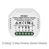 2 Gang Dimmer (Dark Grey)