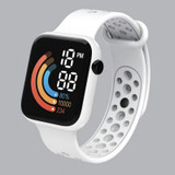 White (Dark Grey)