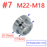 M22 x M18 (Blue)