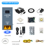 30W-24V Air pump (black) - 648