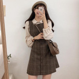 Shirt and dress (Blue) - 276