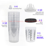 10PCS 800CC (black)