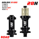 A pair 6-bolt 28 HG (Navy Blue)