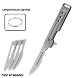 1 knife 10 blade (green)