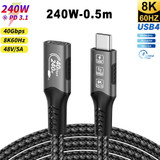 M to F  240W 0.5M (Orange)