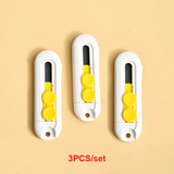 3pcs mini knives (Red)
