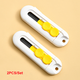 2pcs mini knives (Yellow)