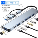 7 in 2 USB typc (WHITE)