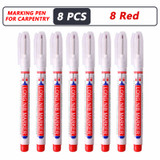 8 Red (WHITE)