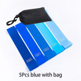 5Pcs blue with bag (PURPLE)