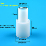 ID 16mm  -  ID 25mm (Dark Khaki) - 491