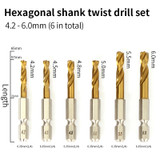 4.2-6mm(6 in total) (Orange)