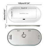 120x60cm(48x24inch) (Yellow)