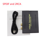 SPDIF and 2RCA (Red)