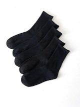 5 Pairs Black (black)
