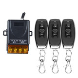 1Receiver 3Remote (green)