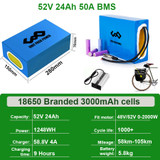 52V24Ah 50A BMS (Orange) - 617