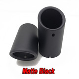 2pcs Matte Black (MULTI)