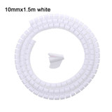 10mmx1.5m white (black)