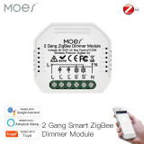 2 Gang Dimmer Switch (SKY BLUE) - 437