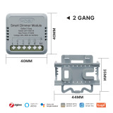 MINI 2 Gang Dimmer (DEEP BLUE) - 517