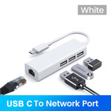 Type C to RJ45 (WHITE)