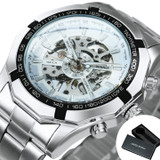 BOX AUTO SIL WHITE (Gold)