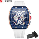 blue white box (WHITE)