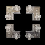 4 Fixing Clips (black)