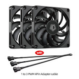 3 Fans (Red)