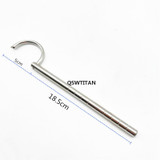 1pcs 18.5cm (Silver)