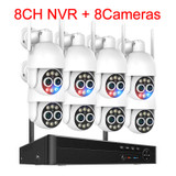 8CH NVR and 8 Camera (Yellow) - 204