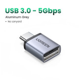 USB 3.0 Metal Grey (SKY BLUE) - 518
