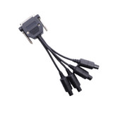 DC  4 cable (Rose Red)