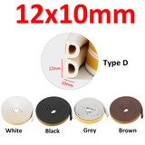 12x10mm D Type (DARK GRAY) - 869