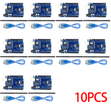 10PCS-UNO R3 Cable (Pink)