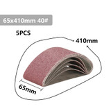 5pcs Grit 40 (Brown)