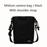Black with strap M (Clear)