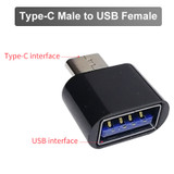 Type C to USB Female (Blue)