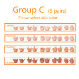 Hand group C only (Yellow) - 316